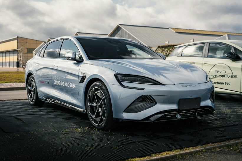 BYD elektromobilis. Unsplash nuotr.