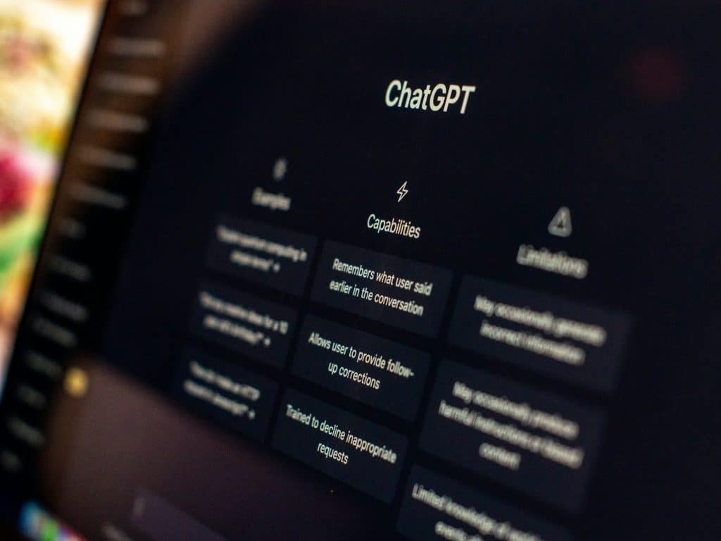 ChatGPT. Unsplash nuotr.