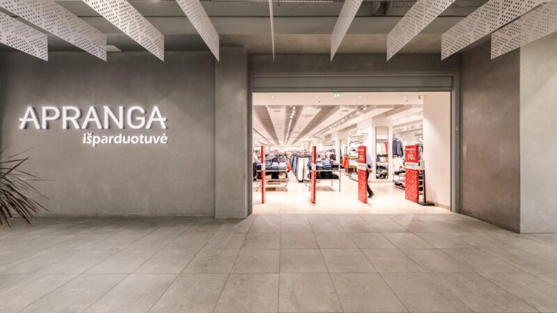 „Apranga“ gerino rezultatus: praėjusiais metais augo tiek pajamos, tiek ir pelnas