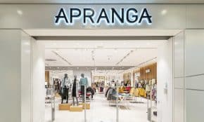 „Aprangos“ parduotuvė.