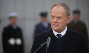 Donaldas Tuskas. EPA-ELTA nuotr.