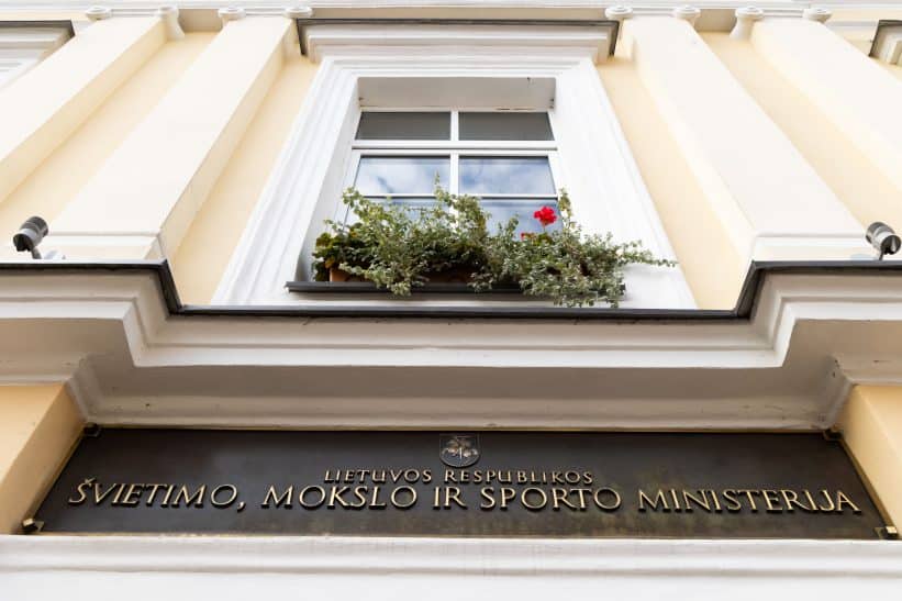 Lietuvos Respublikos švietimo, mokslo ir sporto ministerija. ELTA / Dainius Labutis nuotr.