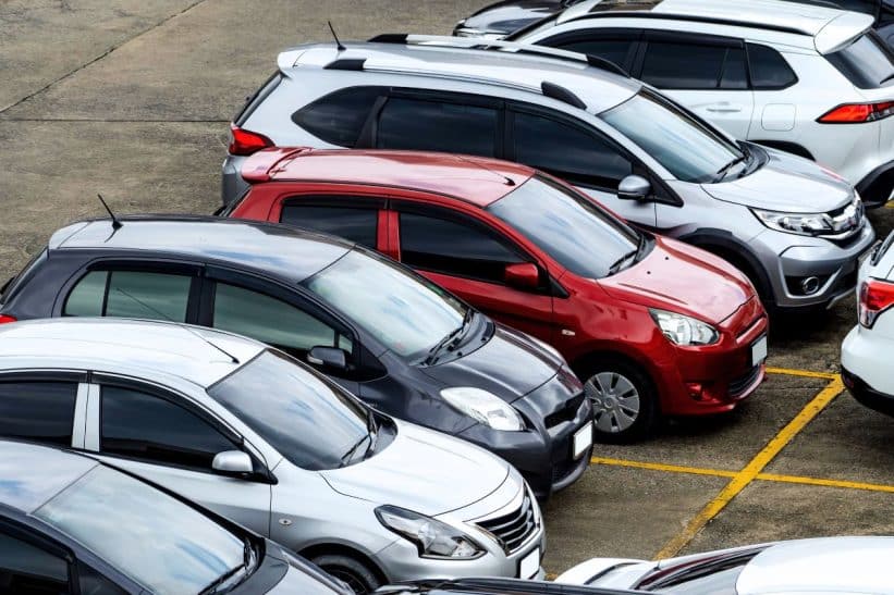 Konfiskuoti automobiliai