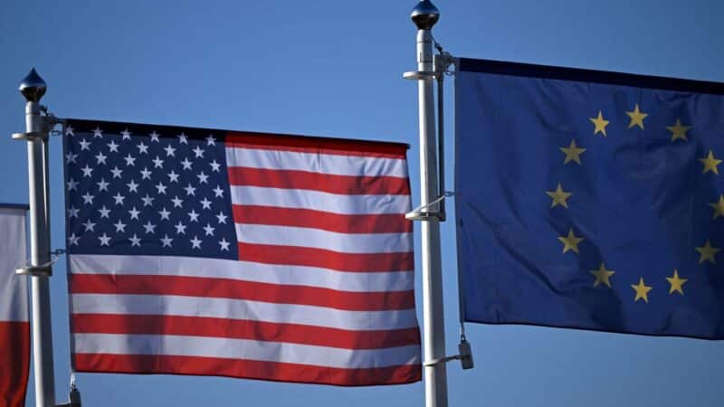 Europarlamentaras: jei JAV per savaitę nepakeis kurso, ES turės atsakyti muitais