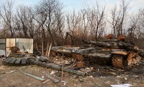 Rusijos karas Ukrainoje. Kijevo apskritis. Eltos nuotr.