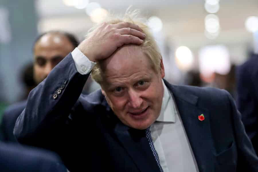 Borisas Johnsonas. EPA-ELTA nuotr.