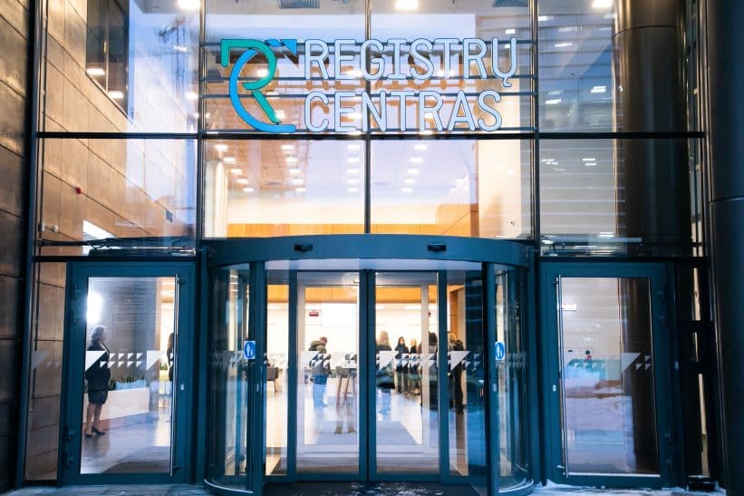 Registrų centras. ELTA / Dainius Labutis nuotr.