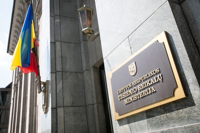 Užsienio reikalų ministerija. ELTA / Dainius Labutis nuotr.