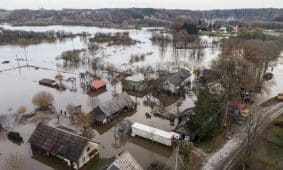 Potvynis Kartenoje. ELTA / Karolis Bakūnas