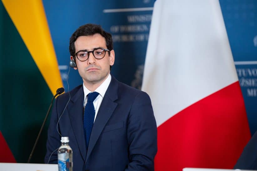 Stéphane Sejourne. ELTA / Andrius Ufartas nuotr.