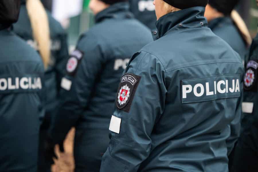 Policija. ELTA / Andrius Ufartas nuotr.