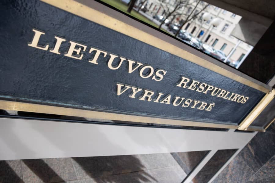 Lietuvos Respublikos Vyriausybės rūmai. ELTA / Andrius Ufartas nuotr.