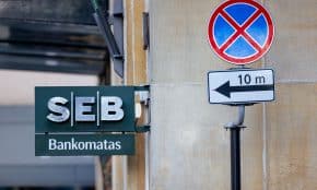„SEB" bankomatas. ELTA / Andrius Ufartas nuotr.