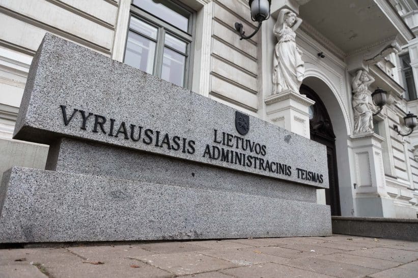 Lietuvos vyriausiasis administracinis teismas. ELTA / Dainius Labutis nuotr.