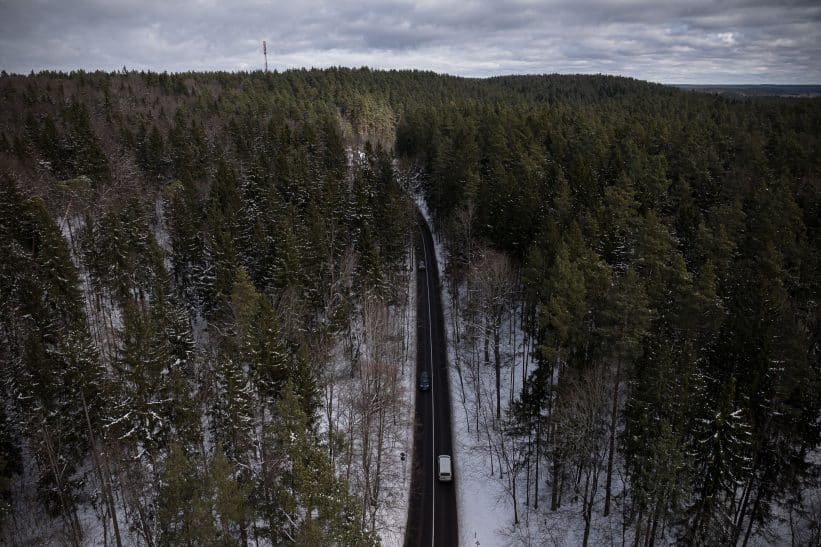 Žiema Vilniuje. ELTA / Josvydas Elinskas nuotr.