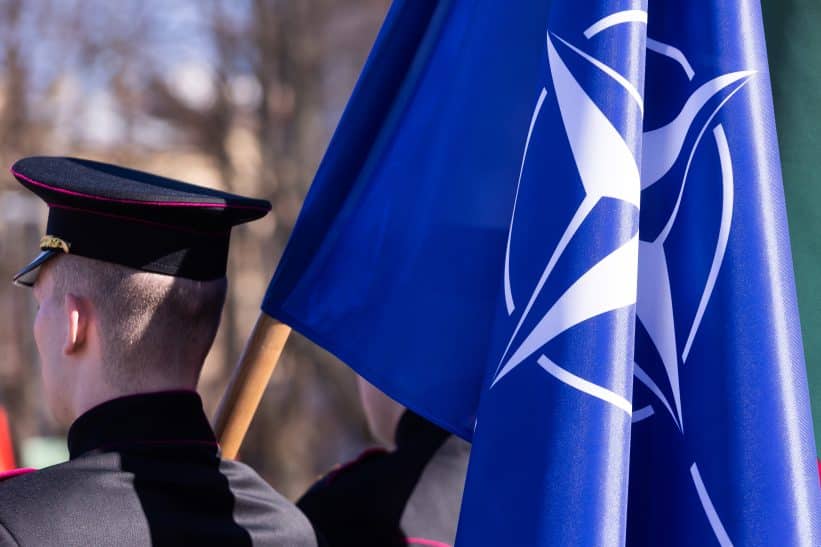 NATO vėliava. ELTA / Dainius Labutis