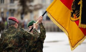 Vokietijos 45-osios šarvuotosios brigados inauguracija. ELTA / Josvydas Elinskas nuotr.