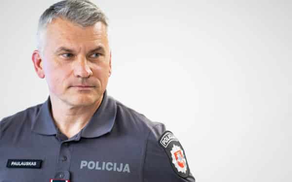 Paulauskas mato poreikį rotuoti prie Baltarusijos pasienio dirbančius policijos pareigūnus