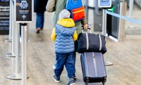 Kauno oro uosto išplėsto terminalo atidarymas. ELTA / Žygimantas Gedvila nuotr.