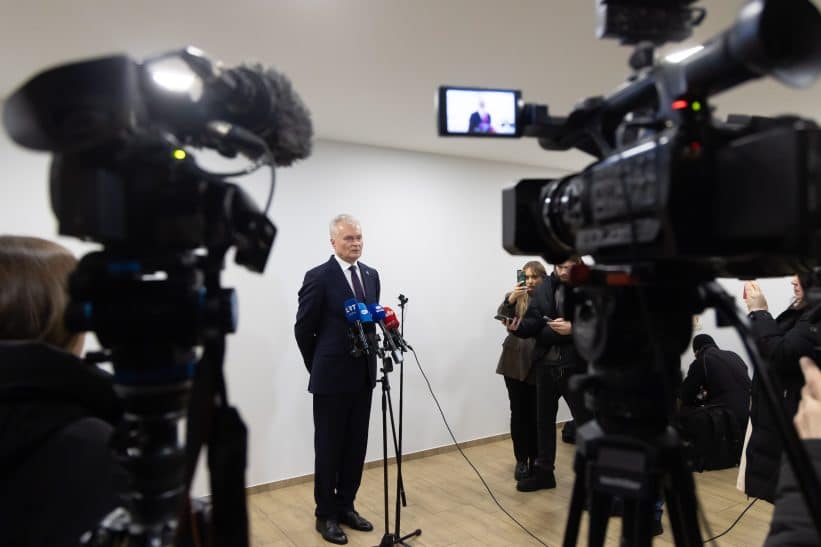 Gitanas Nausėda. ELTA / Dainius Labutis