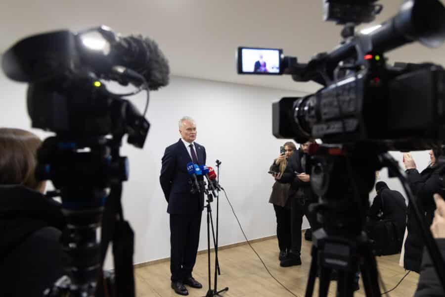 Gitanas Nausėda. ELTA / Dainius Labutis