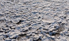 Užšalusi Neries upė Vilniuje. ELTA / Žygimantas Gedvila