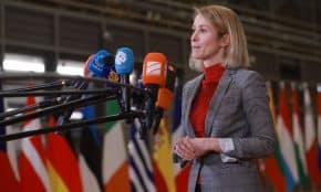 Kallas: ES planuoja vasario 24 d. įvesti Rusijai 20-ąjį sankcijų paketą. EPA-ELTA