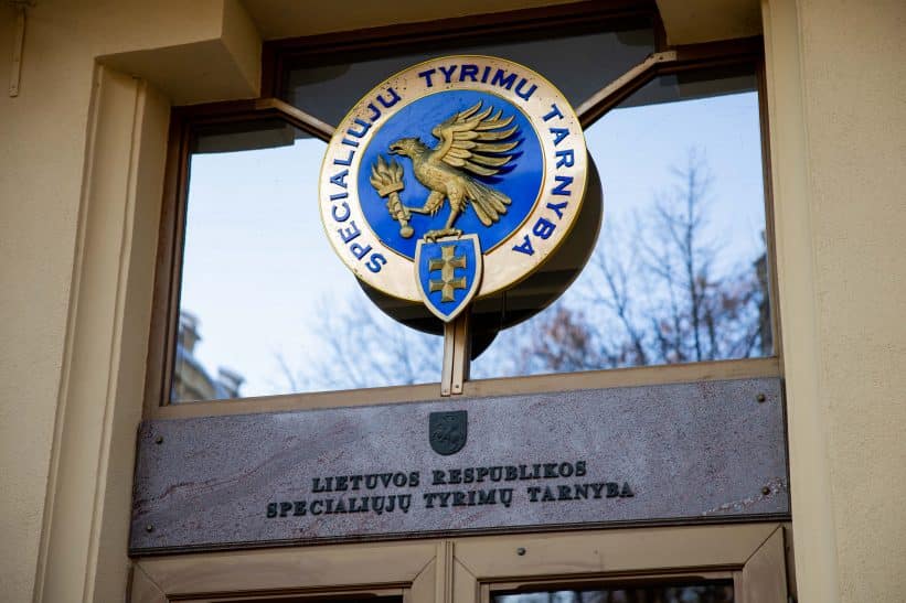 LR Specialiųjų tyrimų tarnyba. ELTA / Žygimantas Gedvila nuotr.
