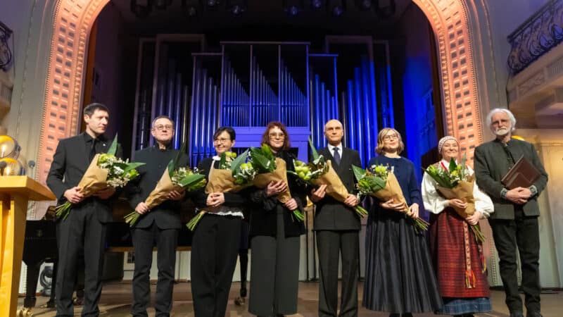Iškilminga ceremonija Filharmonijoje: kas tapo metų laureatais?