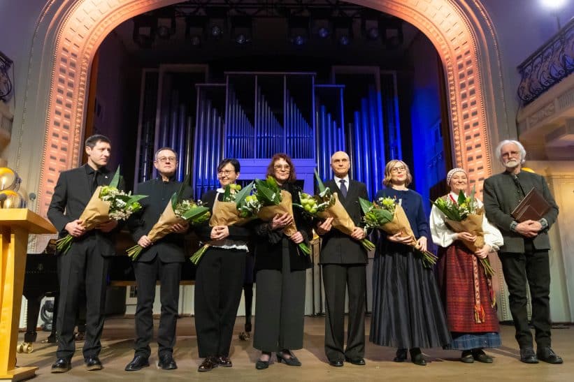 Lietuvos nacionalinių kultūros ir meno premijų bei Nacionalinės Jono Basanavičiaus premijos laureatų pagerbimo iškilmės. ELTA / Dainius Labutis