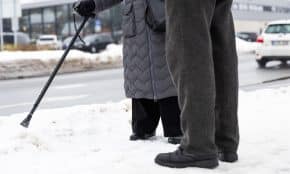 Slidūs šaligatviai. ELTA / Dainius Labutis