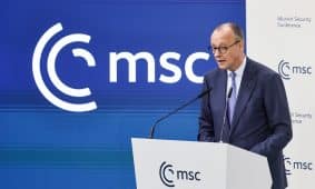 Merzas: senoji pasaulio tvarka nebeegzistuoja, grįžta didžiųjų valstybių konkurencija. EPA-ELTA