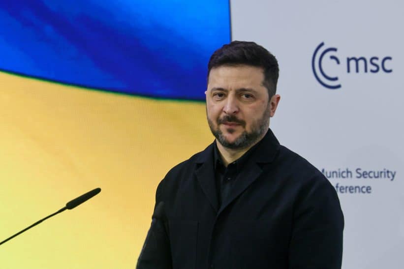 Volodymyras Zelenskis. EPA-ELTA nuotr.