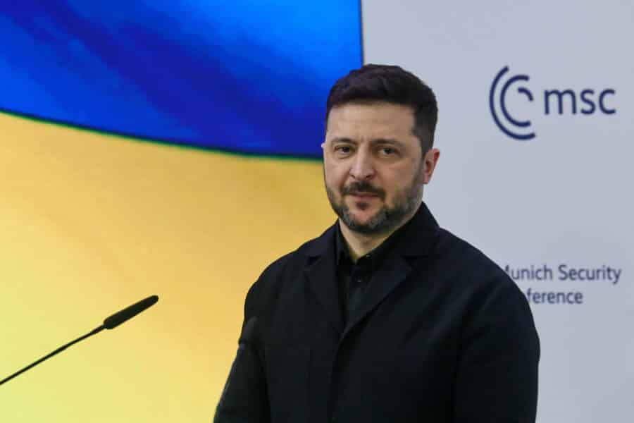 Volodymyras Zelenskis. EPA-ELTA nuotr.