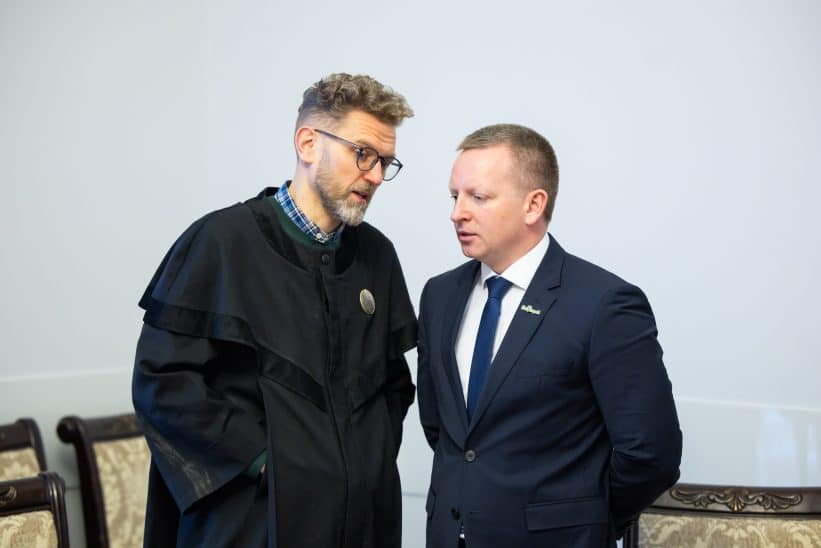 Giedrius Danėlius, Povilas Isoda. ELTA / Andrius Ufartas nuotr.