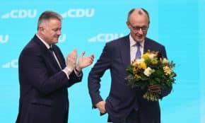 Vokietijos kancleris perrinktas konservatorių partijos pirmininku. EPA-ELTA nuotr.