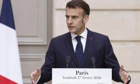 Emmanualis Macronas. EPA-ELTA nuotr.