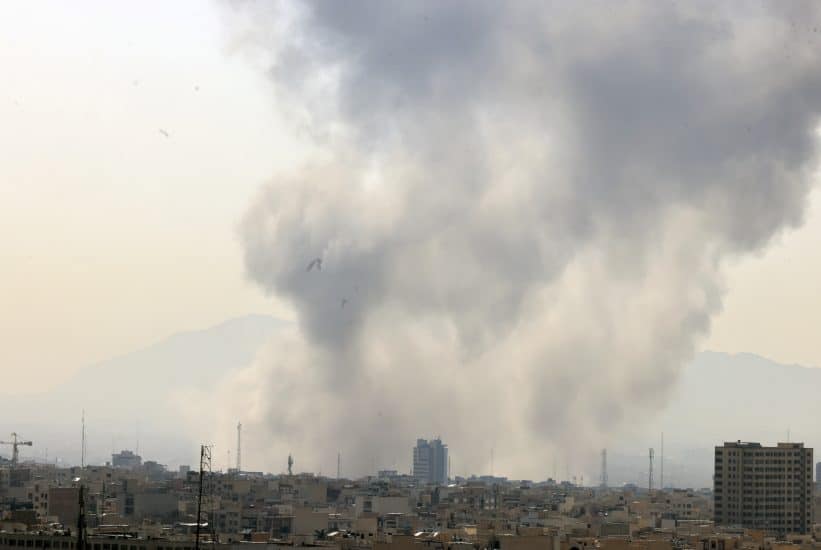 Izraelis ir JAV smogė Iranui. EPA-ELTA nuotr.