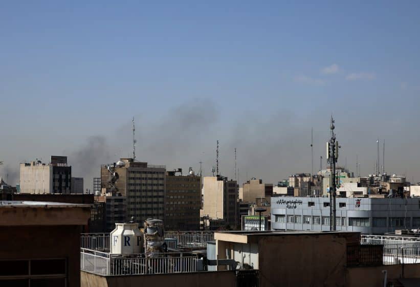 Izraelis ir JAV smogė Iranui. EPA-ELTA nuotr.