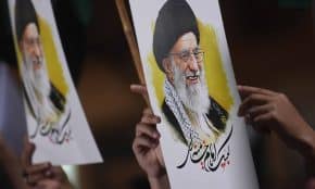 Iraną palaikantis protestas. EPA-ELTA nuotr.