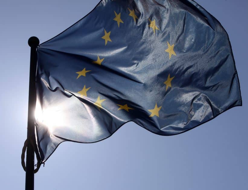 Europos sąjungos vėliava. Dainiaus Labučio (ELTA) nuotr.