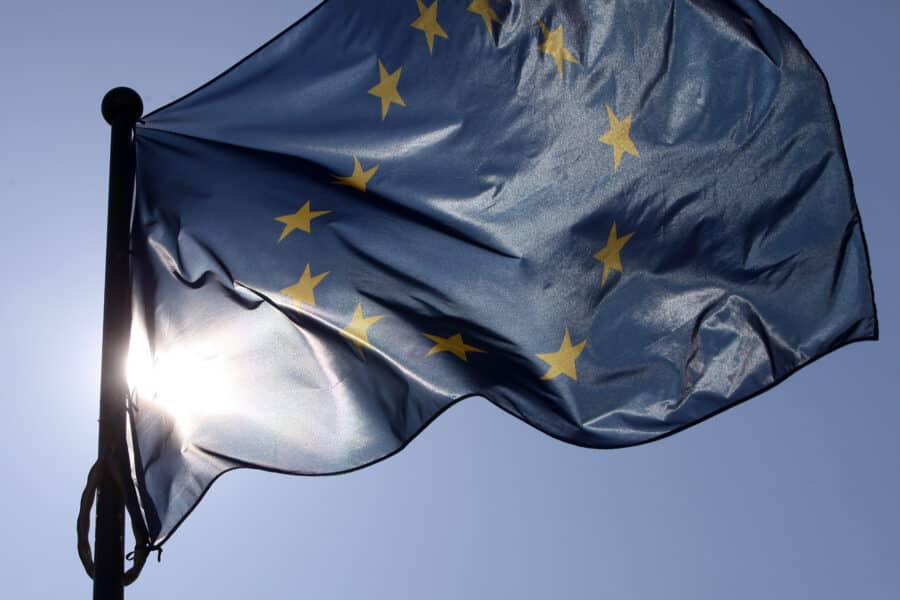 Europos sąjungos vėliava. Dainiaus Labučio (ELTA) nuotr.