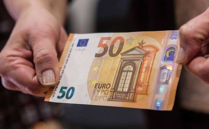 50 eurų. ELTA / Dainius Labutis nuotr.