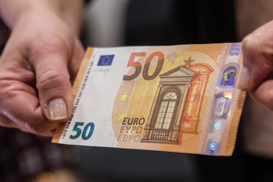 50 eurų. ELTA / Dainius Labutis nuotr.