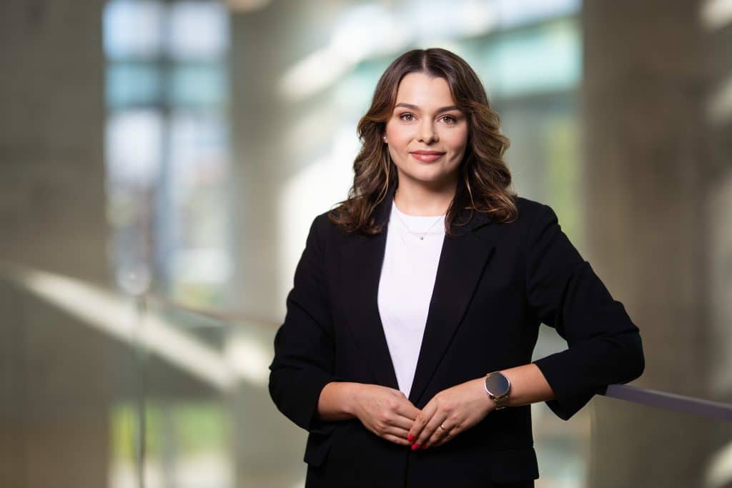 „Luminor“ banko finansavimo srities vadovė Laura Žukovė. Bendrovės nuotr.