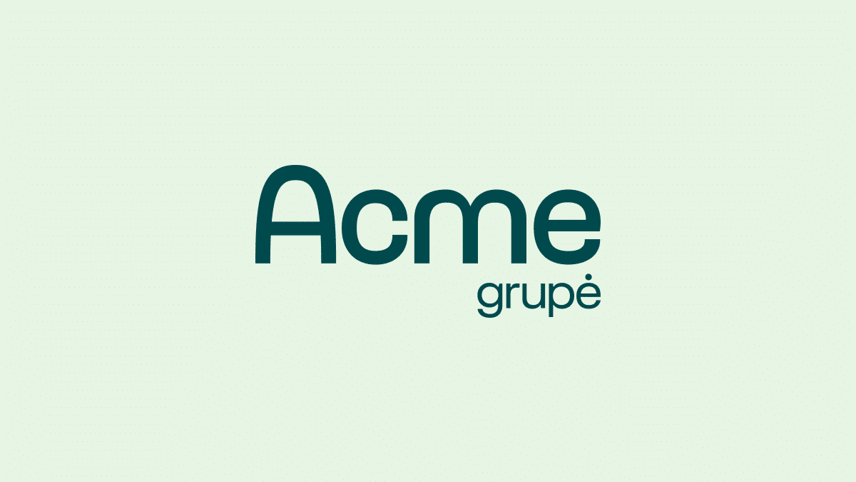 „Acme grupės“ bendrovei „Acme NT“ vadovaus Greičius