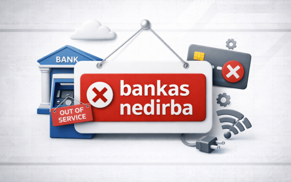 Bankas siunčia kritinį įspėjimą klientams: dalis funkcijų bus nepasiekiamos