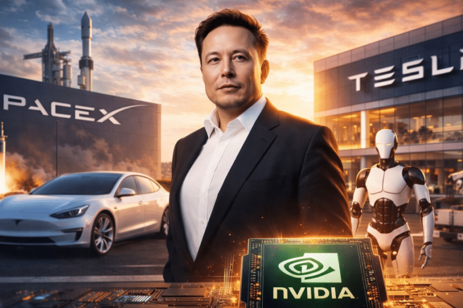 Kosmoso ekonomikos lūžis: „SpaceX“ ir „Nvidia“ kovoja dėl dominavimo žemojoje orbitoje