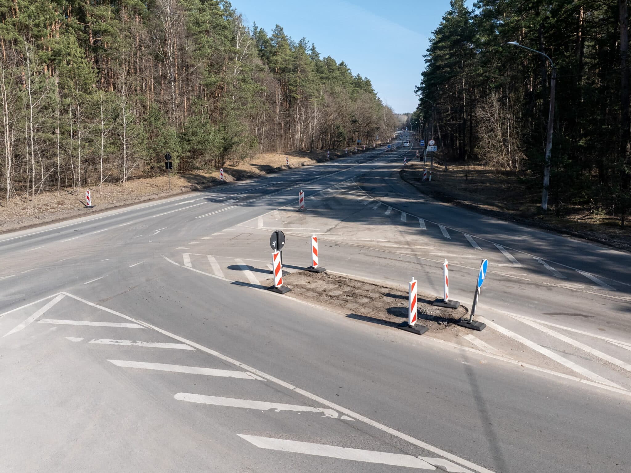Vilniuje atnaujinamas svarbus transporto koridorius: remontas numatytas iki rugpjūčio