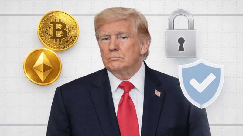 Trumpo kibernetinio saugumo strategijoje pirmą kartą paminėtos kriptovaliutos